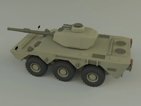 Armored vehicle Mk1 3D Model