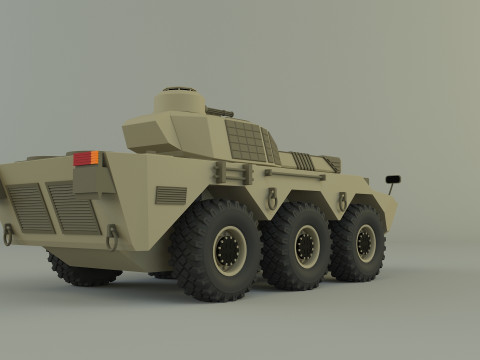 Armored vehicle Mk2 tank 3D 模型