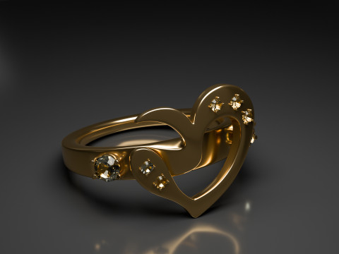 Design ring 1 Modelo 3D