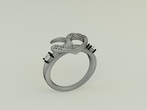 Design ring 1 Modelo 3D