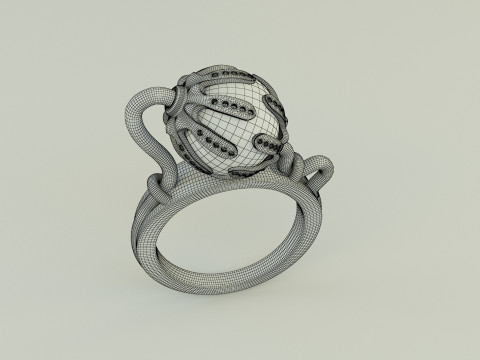 Design ring 2 3Dモデル