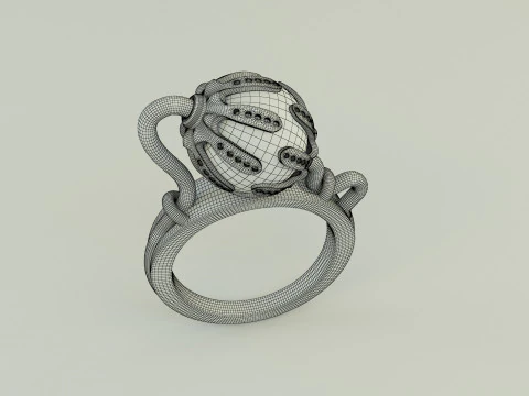 Design ring 2 3D Model