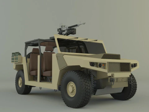 Arquus アレグ軍用車両 3Dモデル