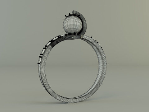 Design ring 3 Model 3D