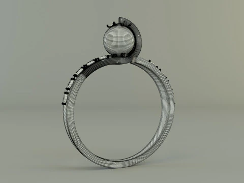 Design ring 3 3D Model