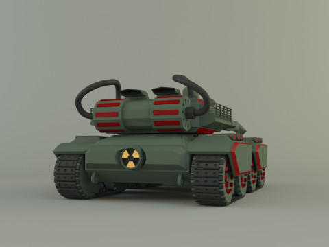 Apocalypse military Tank 3Dモデル