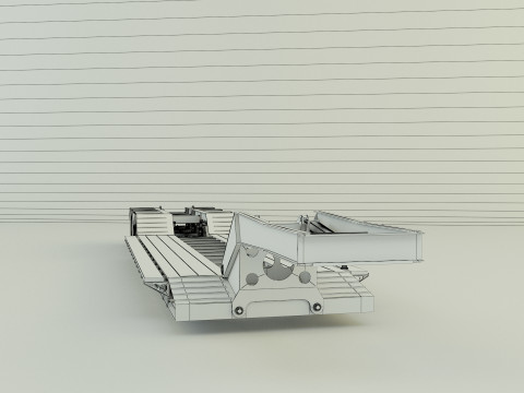 Low Boy Trailer 3D 모델