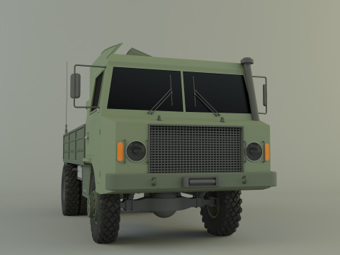 Truck rocket launcher 3D Модель