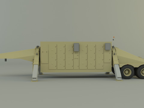 Trailer an tpy 2 radar Modèle 3D