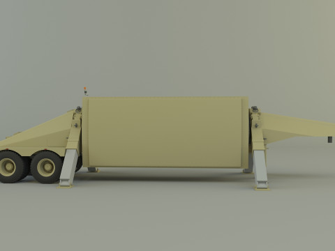 Trailer an tpy 2 radar Modèle 3D