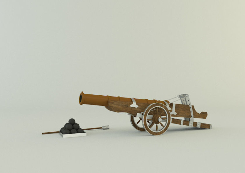Antique soldier 3D-Modell .c4d .max .obj .3ds .fbx .stl .blend 