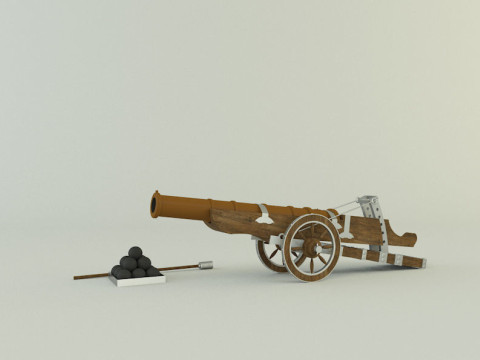 Antique soldier 3D Model