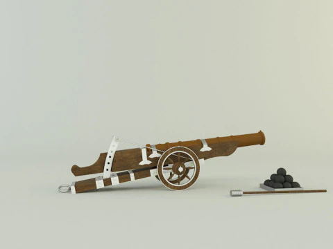 Antique soldier 3D Model