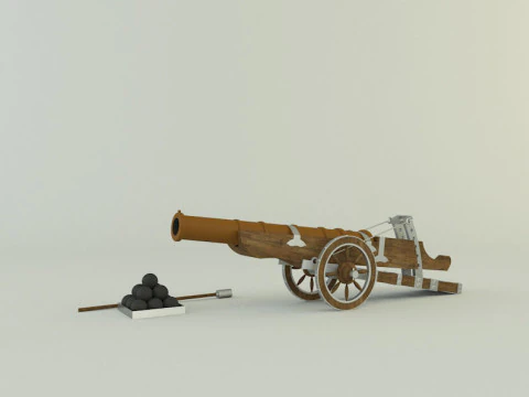 Antique soldier 3D Model