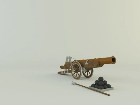 Antique soldier 3D Model