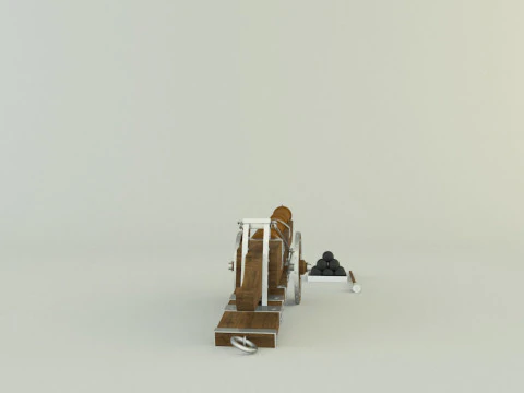 Antique soldier 3D Model