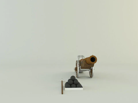 Antique soldier 3D Model