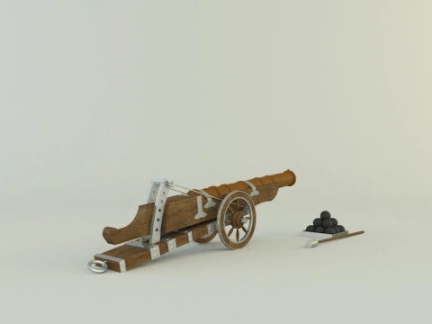 Antique soldier 3D Model