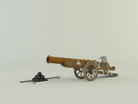 Antique soldier 3D Model