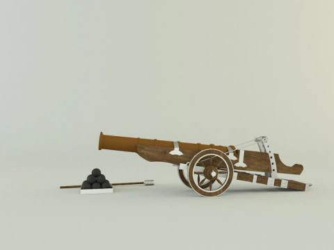 Antique soldier 3D Model