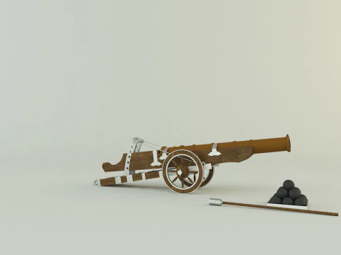 Antique soldier 3D Model
