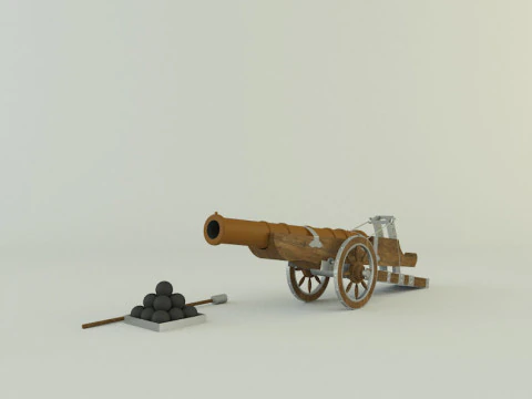 Antique soldier 3D Model