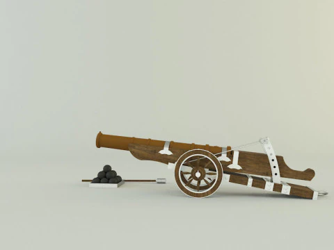 Antique soldier 3D Model