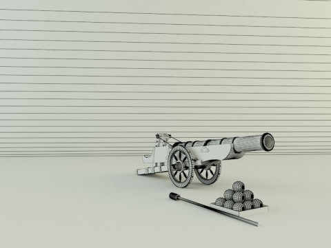 Antique soldier 3D-Modell