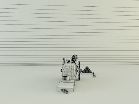 Antique soldier 3D-Modell