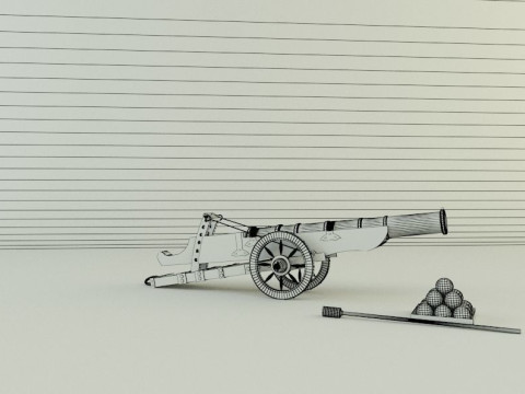 Antique soldier 3D-Modell