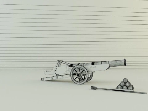 Antique soldier 3D Model