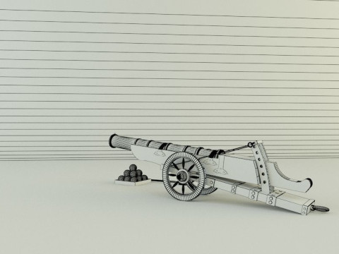 Antique soldier 3D-Modell