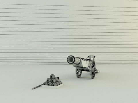 Antique soldier 3D-Modell
