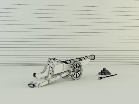 Antique soldier 3D Model