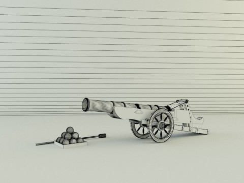 Antique soldier 3D-Modell