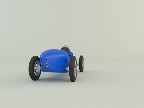 Bugatti type 35 B 3D Model
