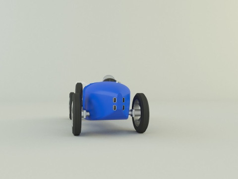 Bugatti type 35 B 3D Model