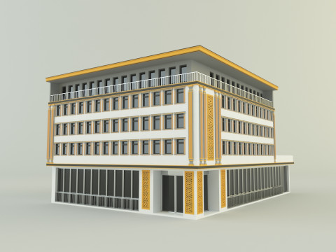 Building 587 model 3Dモデル