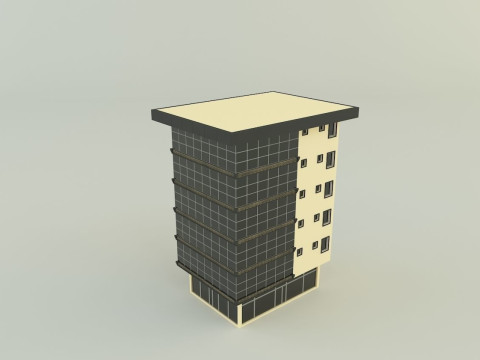 Building 588 3D 3D मॉडल