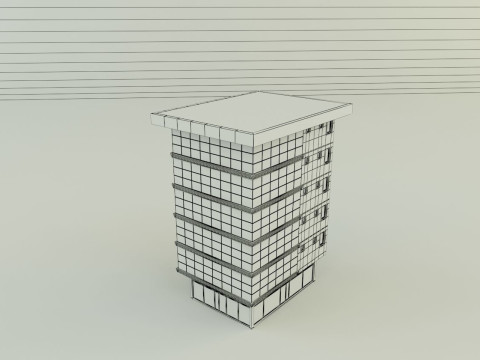 Building 588 3D 3D मॉडल