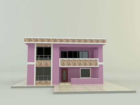 Building 650 3D 3D Model