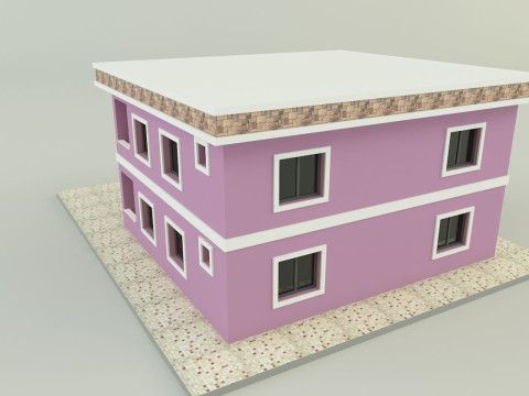 Building 650 3D 3D 模型