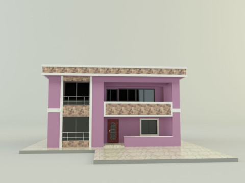 Building 650 3D 3D 模型