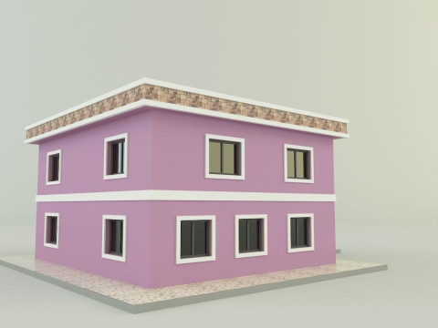 Building 650 3D 3D 模型