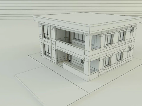 Building 650 3D 3D Model
