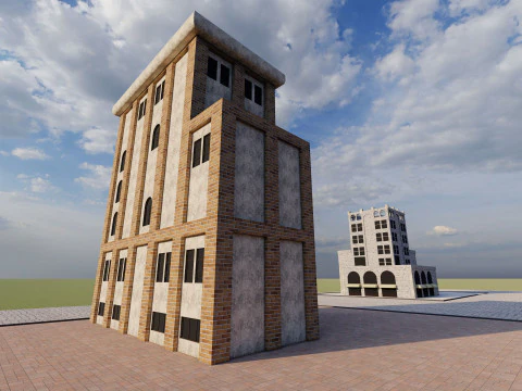 City builgings 3d 3D Model
