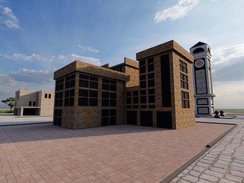 City builgings 3d Modelo 3D