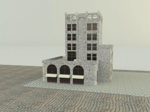 City builgings 3d 3D Model