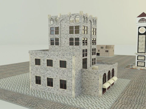City builgings 3d 3D Model