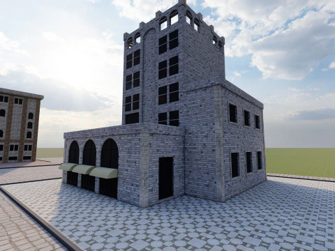 City builgings 3d 3D Model